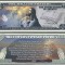 !!! SUA = FANTASY NOTE = DOMNUL ASCULTA RUGACIUNILE NOASTRE - 2015 - UNC