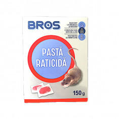 Bros pasta raticida 150 gr, raticid, sobolani si soareci de camp