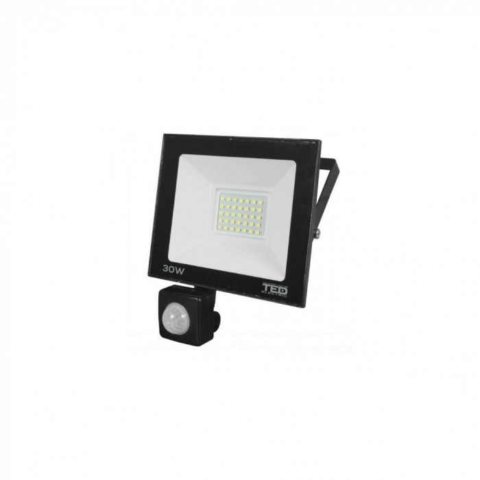 Proiector LED 30W 6400K 3000lm cu senzor TED001771