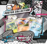 Set cartonase Pokemon TCG, Q3 Poster Collection, Black Bolt &amp; White Flare