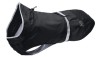 Jacheta Impermeabila Caini Hunter Negru XS, 25 cm - Protectie Ploaie, Vant, Reflectorizanta, Ajustabila - RESIGILAT