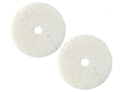 Disc Șlefuit 22mm Oxid Aluminiu Metal 2buc foto
