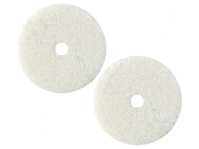 Disc Șlefuit 22mm Oxid Aluminiu Metal 2buc