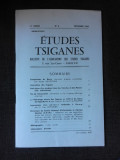 Revista Etudes tsiganes, bulletin de l&#039;association des etude tsiganes nr.4/1965 (text in limba franceza)