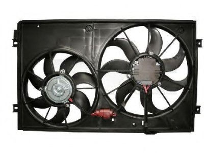 Ventilator, radiator VW PASSAT (3C2) (2005 - 2010) TYC 837-0027 foto