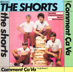 The Shorts - Comment Ca Va (1983, EMI) Disc vinil single 7&amp;quot; foto
