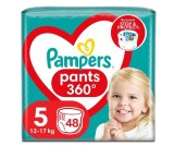 Scutece-chilotel Pampers Pants Jumbo Pack Marimea 5, 12-17 kg, 48 buc