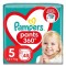 Scutece-chilotel Pampers Pants Jumbo Pack Marimea 5, 12-17 kg, 48 buc