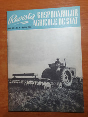 revista gospodariilor agricole de stat aprilie 1962-GAS segarcea,jamul mare foto