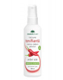 Lotiune tonifianta contra caderii parului cu ardei iute, 100 ml, Cosmetic Plant