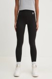 HUGO colanti femei, culoarea negru, neted, 50528445