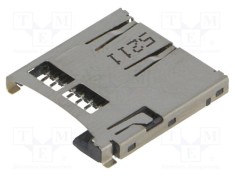 Conector microSD push-push SMT aurit ATTEND foto