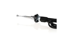 ANTENA AUTO EXTERIOR EXTENSIBILA CROM UNIVERSALA LUNGIME 30CM CABLU 1.3M
