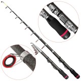 Lanseta fibra de sticla Baracuda Mini FG 230 2,30m lungime stransa de doar 37cm.
