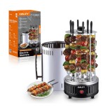 Gratar electric de interior Haley, fara fum, 1500 W, Control precis al temperaturii