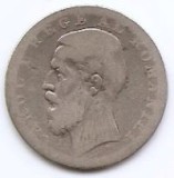 Romania 1 Leu 1884 - Carol I, Argint 5 g/835, 23 mm, KM-22