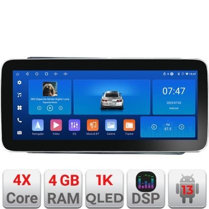 Navigatie Toyota 2DIN K-TY2DIN Edotec 4+64 12.3 inch Incell 1K android Wifi 5Ghz gps internet CarStore Technology
