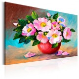 Cumpara ieftin Tablou pictat manual - Spring Bunch 90x60 cm