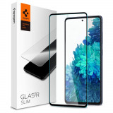 Cumpara ieftin Folie pentru Samsung Galaxy S20 FE 4G / S20 FE 5G, Spigen Glas.tR Slim, Black