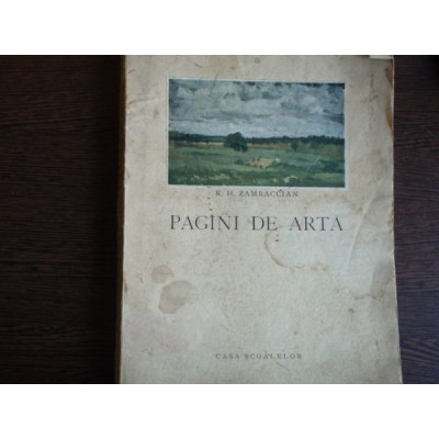 Pagini de arta, K.H. Zambaccian foto