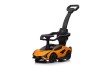 Masinuta Premergator Lamborghini Portocaliu cu Maner Parental, Lumini si Sunete, USB, 18-60 luni
