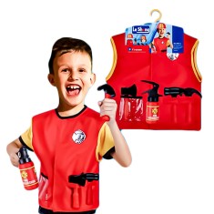 Costum Pompier, cu accesorii foto