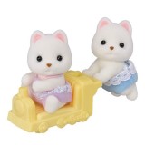 Figurine Sylvanian Families-Gemeni Pomeranieni