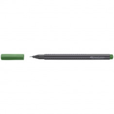 Pix Liner Faber-Castell Grip, Verde Masliniu, Grosime Varf 0.4 mm, Pix Faber-Castell, Pixuri Faber-Castell, Pixuri Liner, Linere Faber-Castell, Pix Li