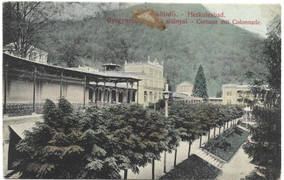 !!! RARR : HERCULANE - BAILE SI COLONADA - CIRCULATA 1907 foto