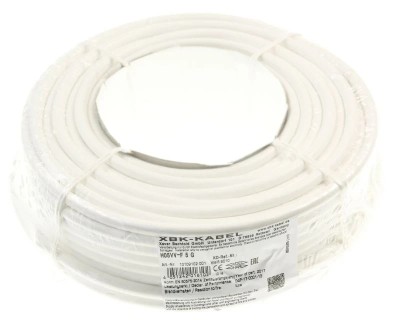 H05VV-F 5G1,5 CABLU DE ALIMENTARE, 50M ROLA, ALB, 5X1,5MM&amp;Acirc;˛ 313.700.02 pentru frigider JĂ&amp;bdquo;GER DIREKT foto