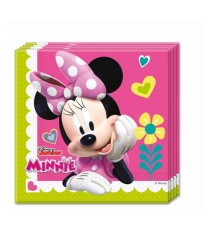 Set 20 servetele petrecere Minnie 33 x 33 cm foto