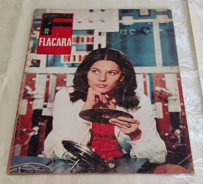 Revista FLACĂRA - anul XXI Nr. 50 (914) - 9 octombrie 1972 foto