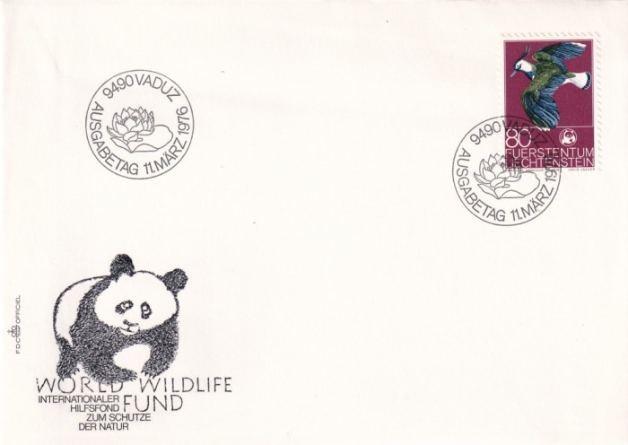 FILATELIE TEMATICA - PLIC LIECHTESTEIN TEMATICA PASARI FAUNA URS PANDA
