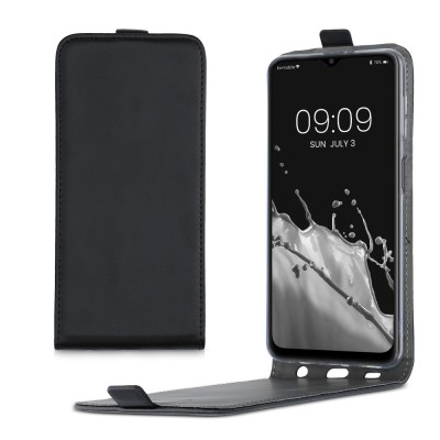 Husa pentru Samsung Galaxy A32 5G, Piele ecologica, Negru, 54335.01 foto