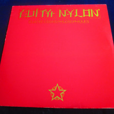 Edith Nylon - Quatre Essais Philosophiques_12"maxi single _ CBS (1980, Franta)