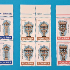 TIMBRE ROMANIA LP 1451/1998 -TROIȚE-Bloc de 4 timbre -MNH