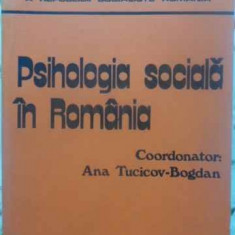 PSIHOLOGIA SOCIALA IN ROMANIA-ANA TUCICOV-BOGDAN