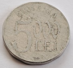 Romania, 5000 Lei 2002