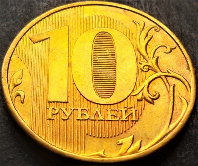 Moneda 10 RUBLE - RUSIA, anul 2012 *cod 1915 foto