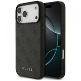 Husa pentru Apple iPhone 17 Pro Max, Guess, 4G Classic, Neagra