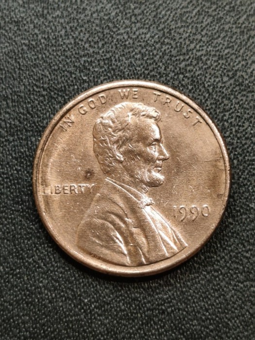 B 11 Moneda 1 Cent SUA 1990