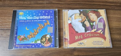 VINE, VINE MOS CRACIUN COLINDE SI CANTECE DE IARNA PENTRU COPII ANDRA SI RAZVAN, CD AUDIO foto