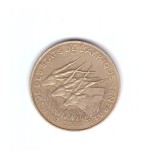 Moneda Africa Centrala 5 francs/franci 2003, stare buna, curata