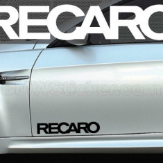 Set 2 buc. sticker auto lateral - RECARO