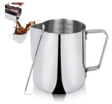 Cumpara ieftin Cana pentru spuma de lapte 350, ml, inox 18 8, pentru latte art, jug profesional cu varf subtire