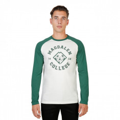 Tricou barbati Oxford University model MAGDALEN-RAGLAN-ML, culoare Verde, marime 2XL EU foto