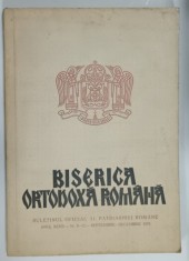 BISERICA ORTODOXA ROMANA , BULETINUL OFICIAL AL PATRIARHIEI ROMANE , NR. 9 - 12 , 1979