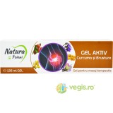 Gel Aktiv pentru Masaj Terapeutic cu Curcuma si Brusture 135ml