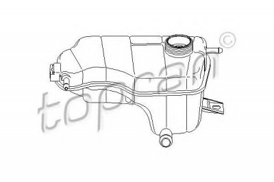 Vas de expansiune, racire FORD FIESTA IV (JA, JB) (1995 - 2002) TOPRAN 301 897 foto