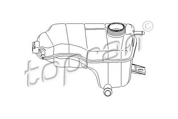 Vas de expansiune, racire FORD FIESTA IV (JA, JB) (1995 - 2002) TOPRAN 301 897